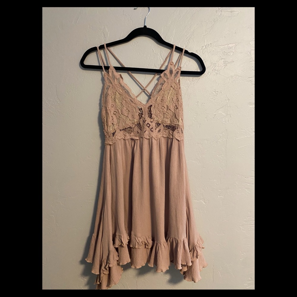 La Miel boho lace top dress